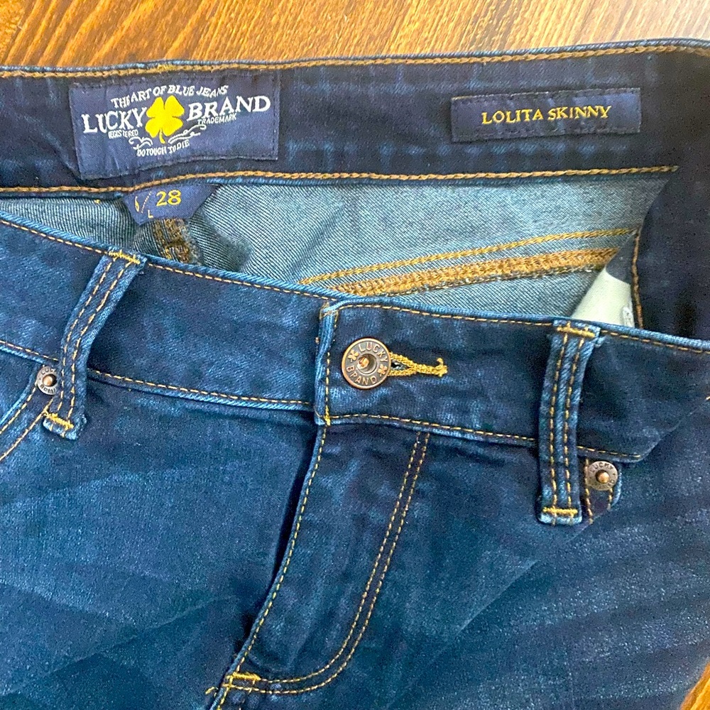 Lucky Brand Blue Jean - Lolita Skinny - 6/28 L Gently Used
